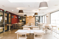 La salle de petit-déjeuner