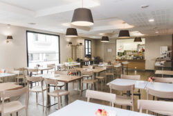 La salle de petit-déjeuner