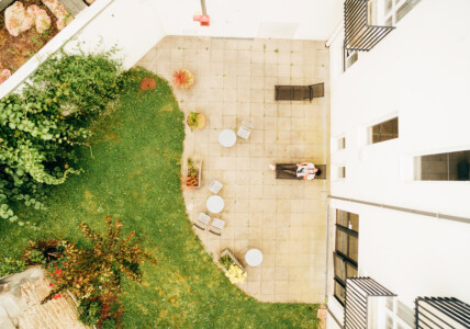 La cour intérieure
