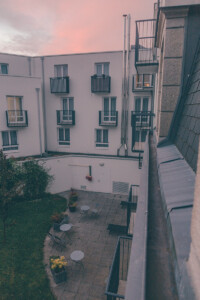 La cour intérieure
