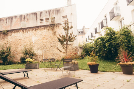 La cour intérieure