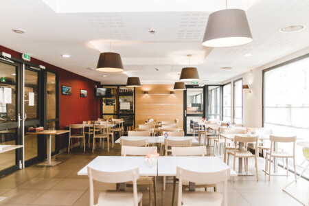 La salle de petit-déjeuner
